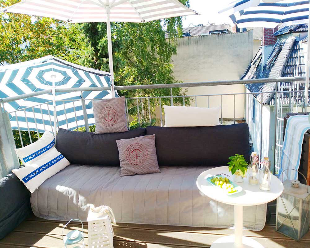 Balkon mit Summerfeeling
